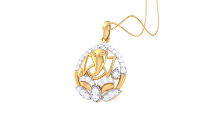 Devotional 0.21 ct Lab Grown Diamond Pendant Without Chain