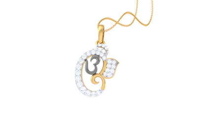 Devotional 0.19 ct Lab Grown Diamond Pendant Without Chain