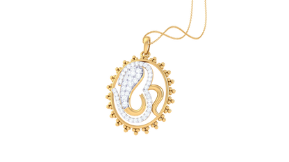 Devotional 0.38 ct Lab Grown Diamond Pendant Without Chain
