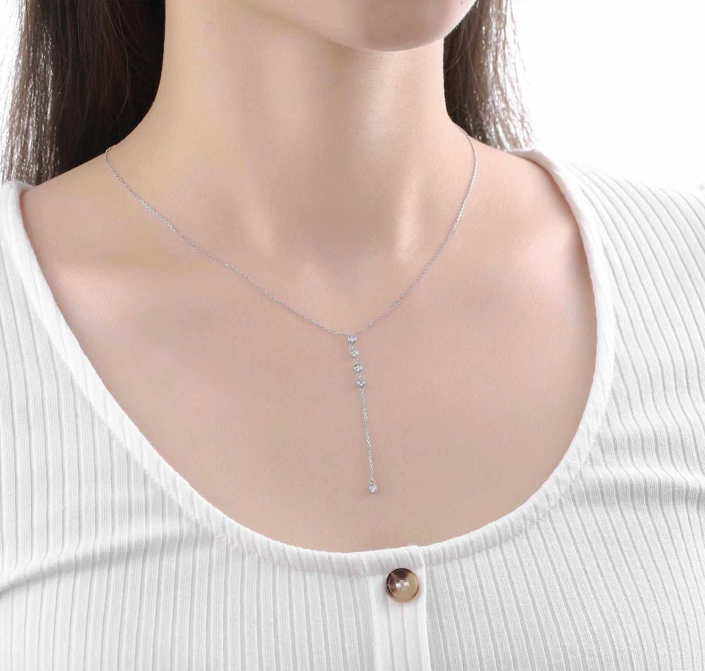 Luminous Link 0.17 ct Lab Grown Diamond Pendant