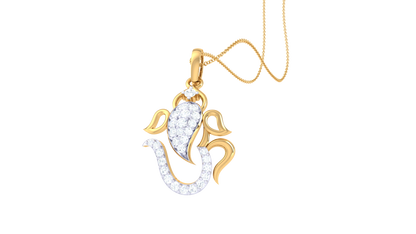 Devotional 0.17 ct Lab Grown Diamond Pendant Without Chain