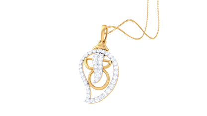 Devotional 0.28 ct Lab Grown Diamond Pendant Without Chain