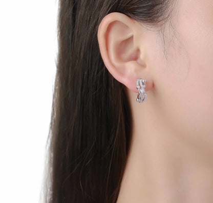 Sparkle 0.83 ct Lab Grown Diamond Earrings