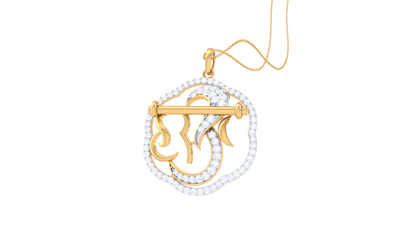 Devotional 0.54 ct Lab Grown Diamond Pendant Without Chain