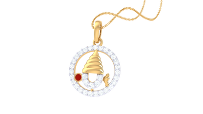 Devotional 0.22 ct Lab Grown Diamond Pendant Without Chain