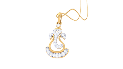 Devotional 0.17 ct Lab Grown Diamond Pendant Without Chain