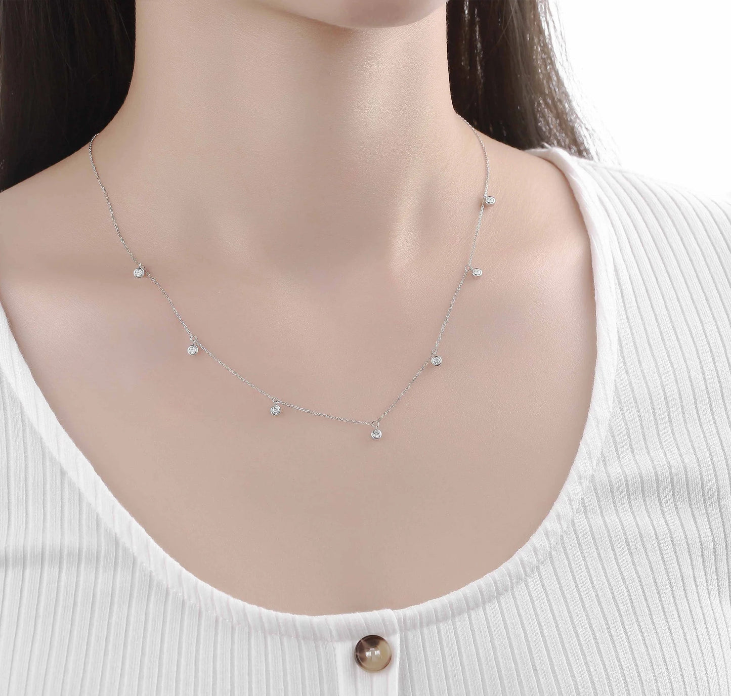 Luminous Link 0.32 ct Lab Grown Diamond Pendant