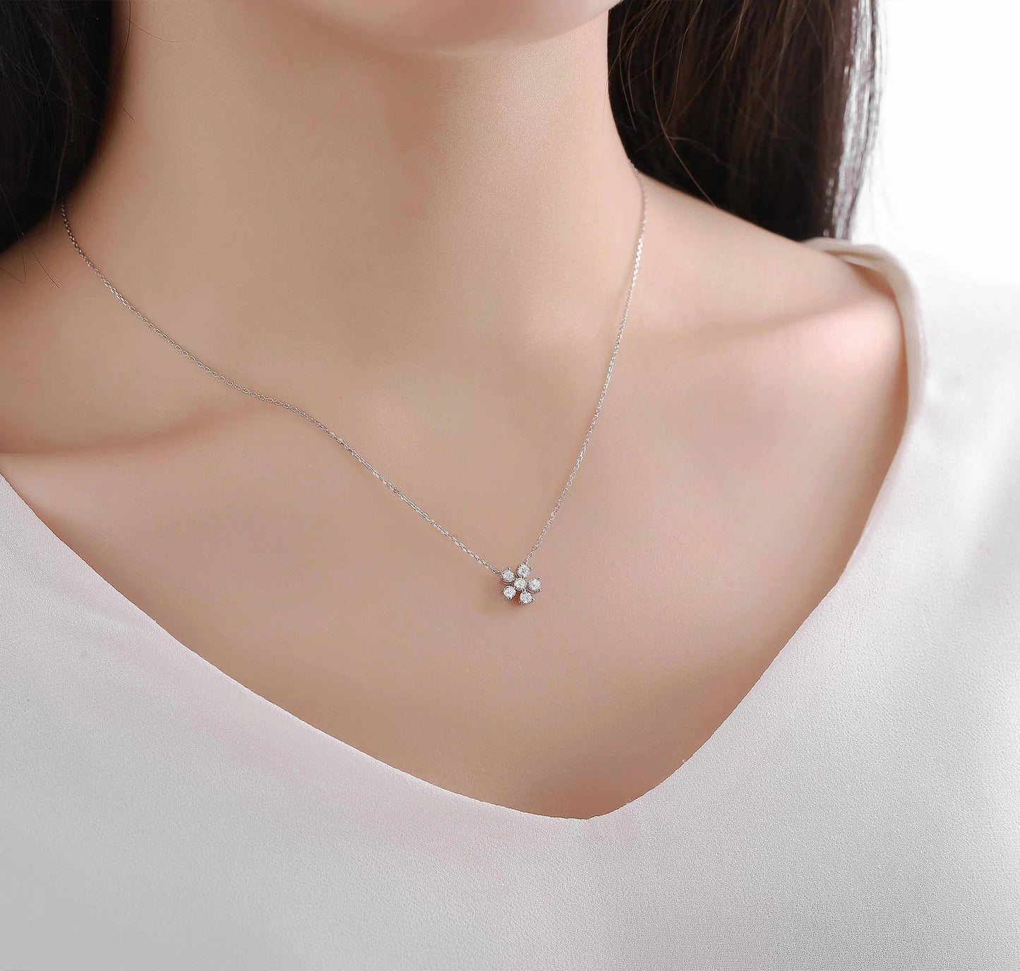 Essentia 0.33 ct Lab Grown Diamond Pendant