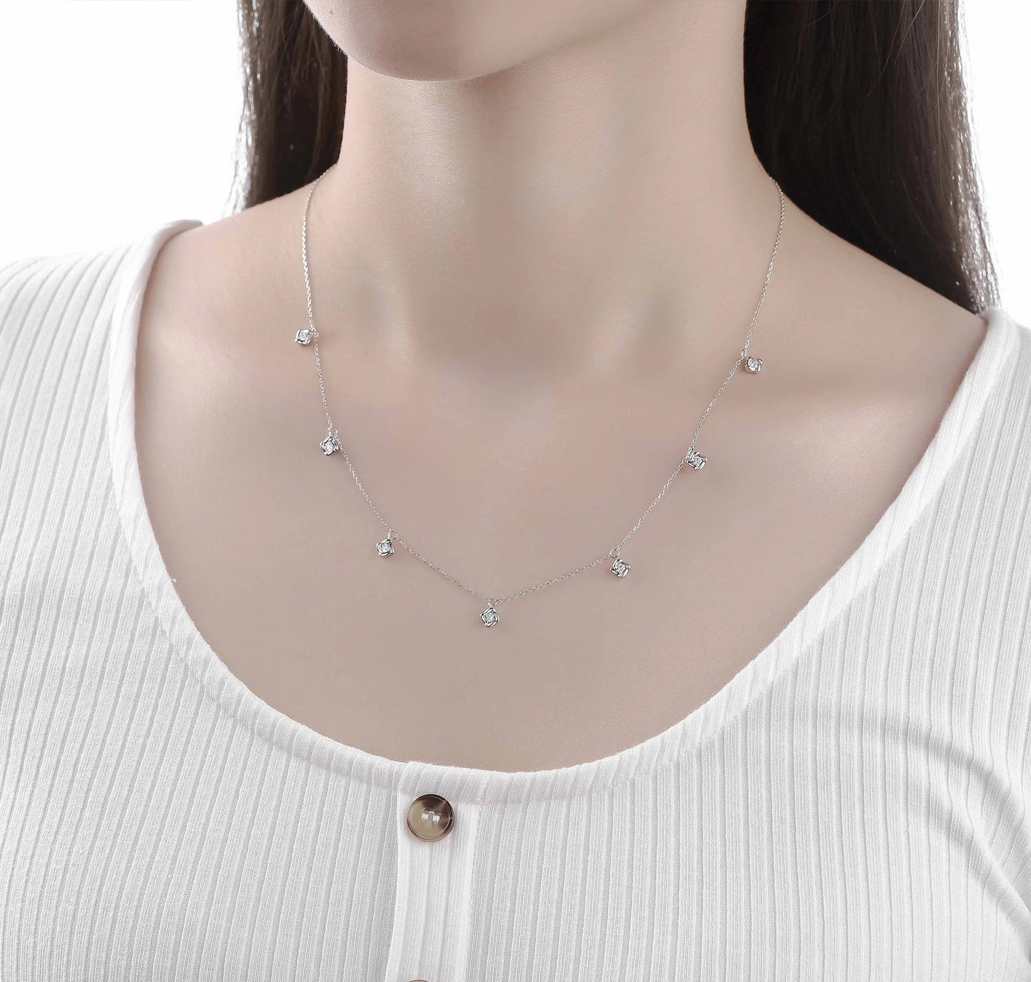 Luminous Link 0.35 ct Lab Grown Diamond Pendant