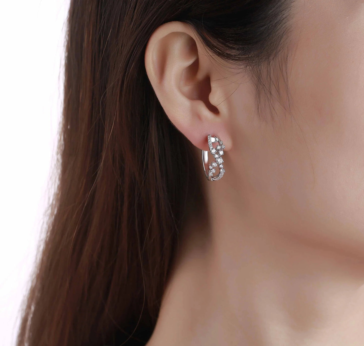 Stellar Sparkle 0.78 ct Lab Grown Diamond Earrings