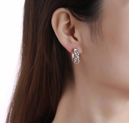 Stellar Sparkle 0.78 ct Lab Grown Diamond Earrings