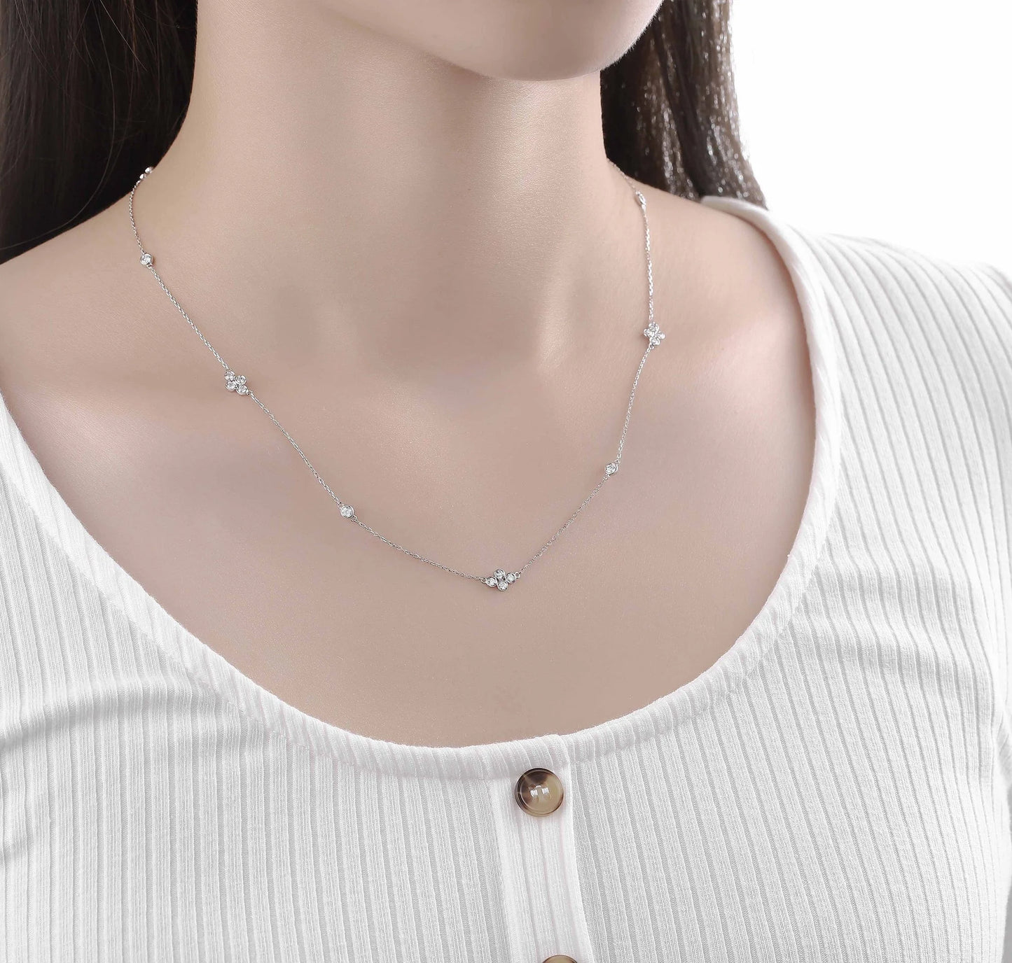 Luminous Link 0.82 ct Lab Grown Diamond Pendant