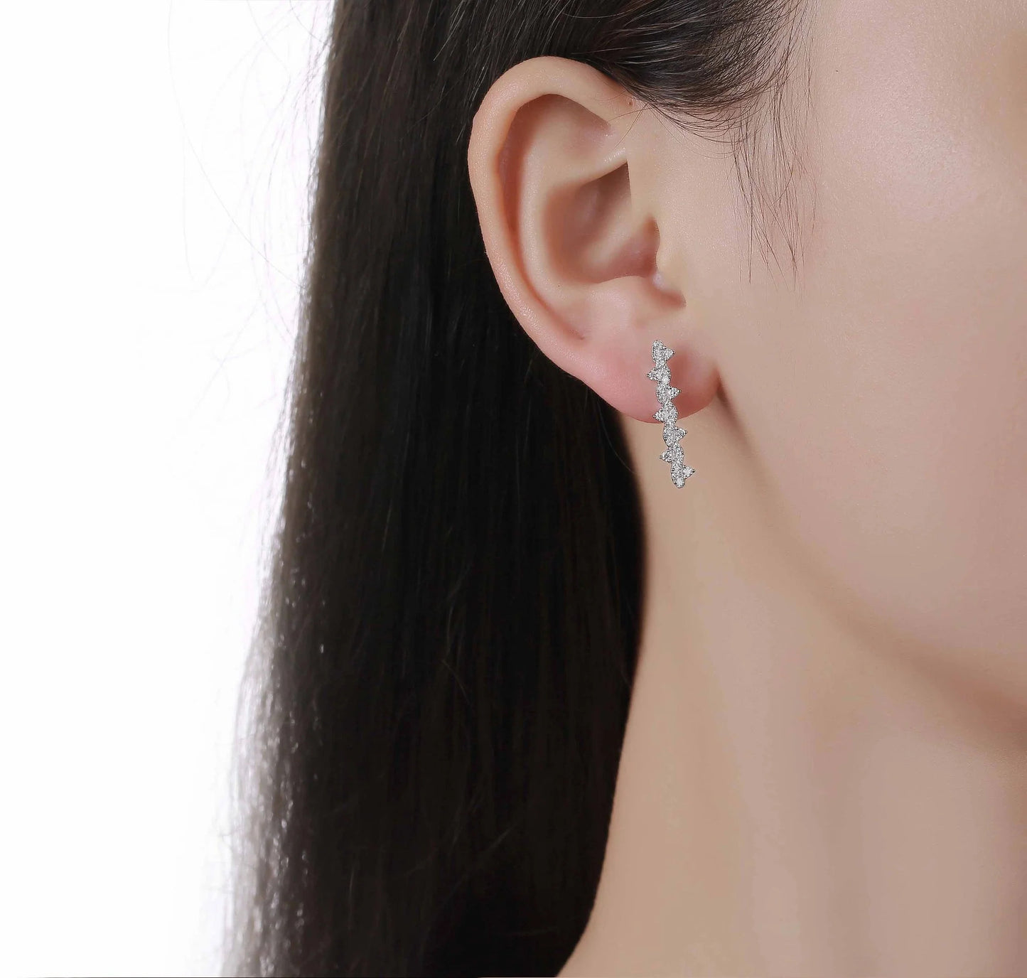 Stellar Sparkle 0.51 ct Lab Grown Diamond Earrings