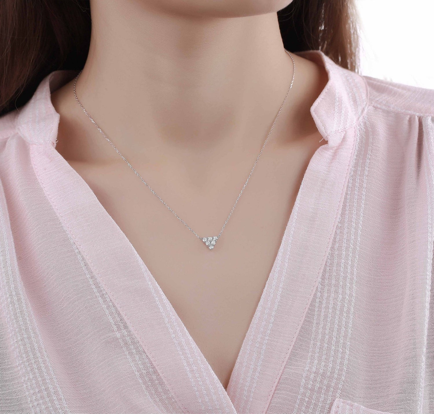Essentia 0.34 ct Lab Grown Diamond Pendant