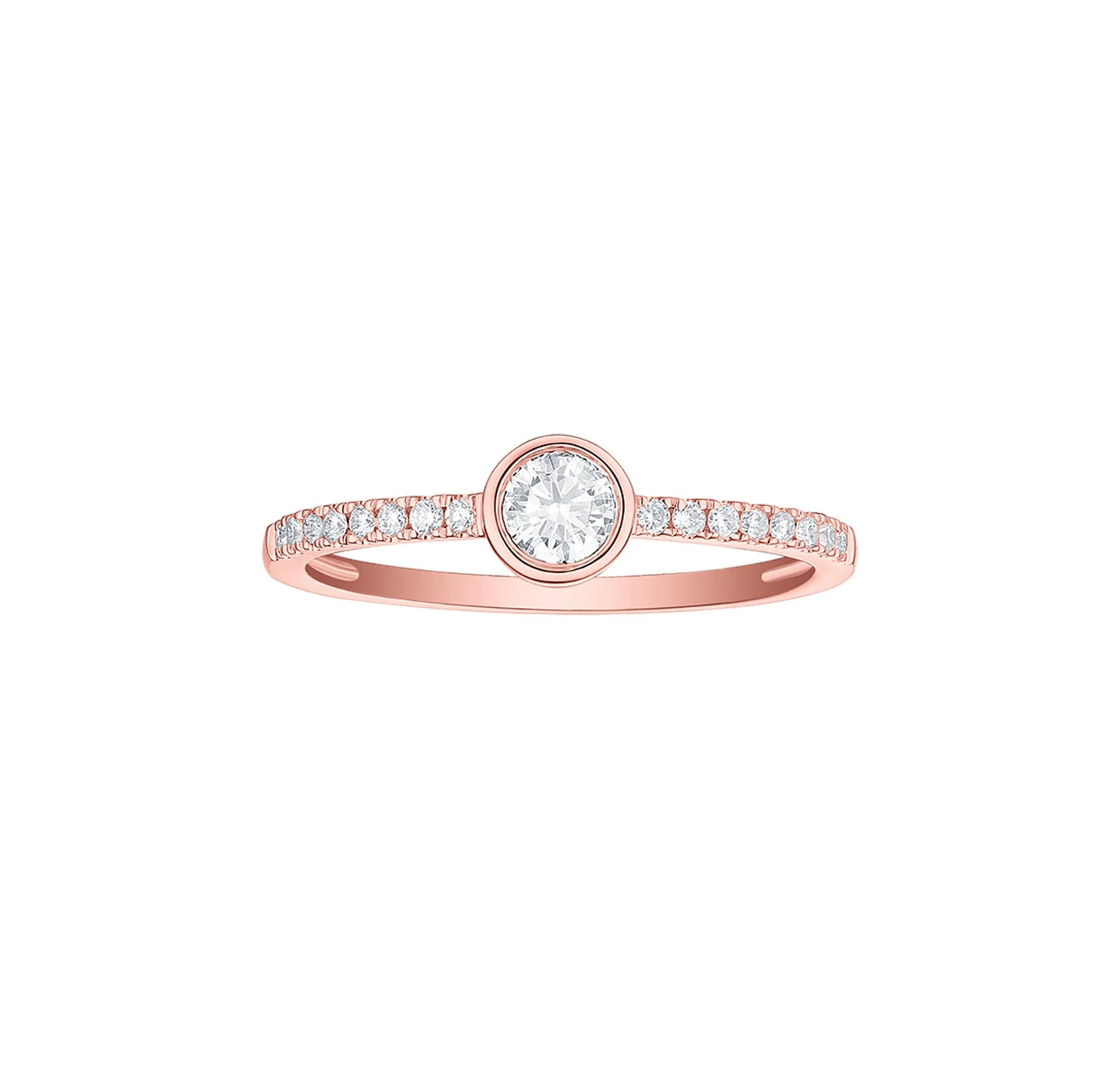 Essentia 0.34 ct Lab Grown Diamond Ring