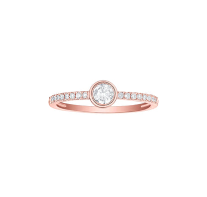 Essentia 0.34 ct Lab Grown Diamond Ring