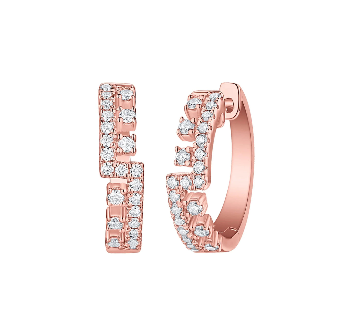 Stellar Sparkle 0.52 ct Lab Grown Diamond Earrings