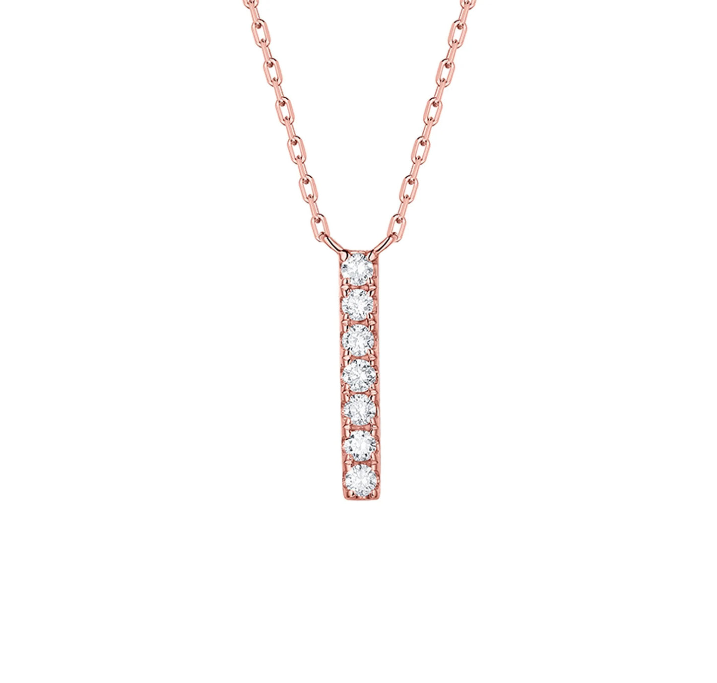 Charm 0.11ct “I” Lab Grown Diamond Pendant