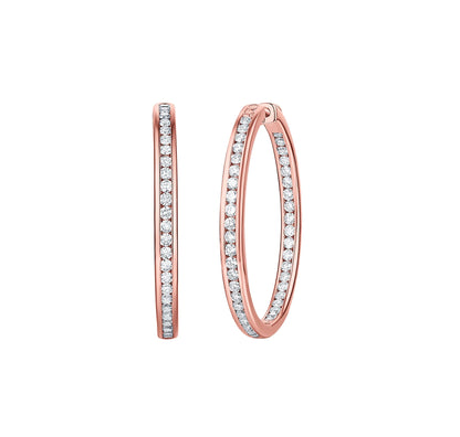 Essentia Channel 3.0 ct Lab Grown Diamond Earrings
