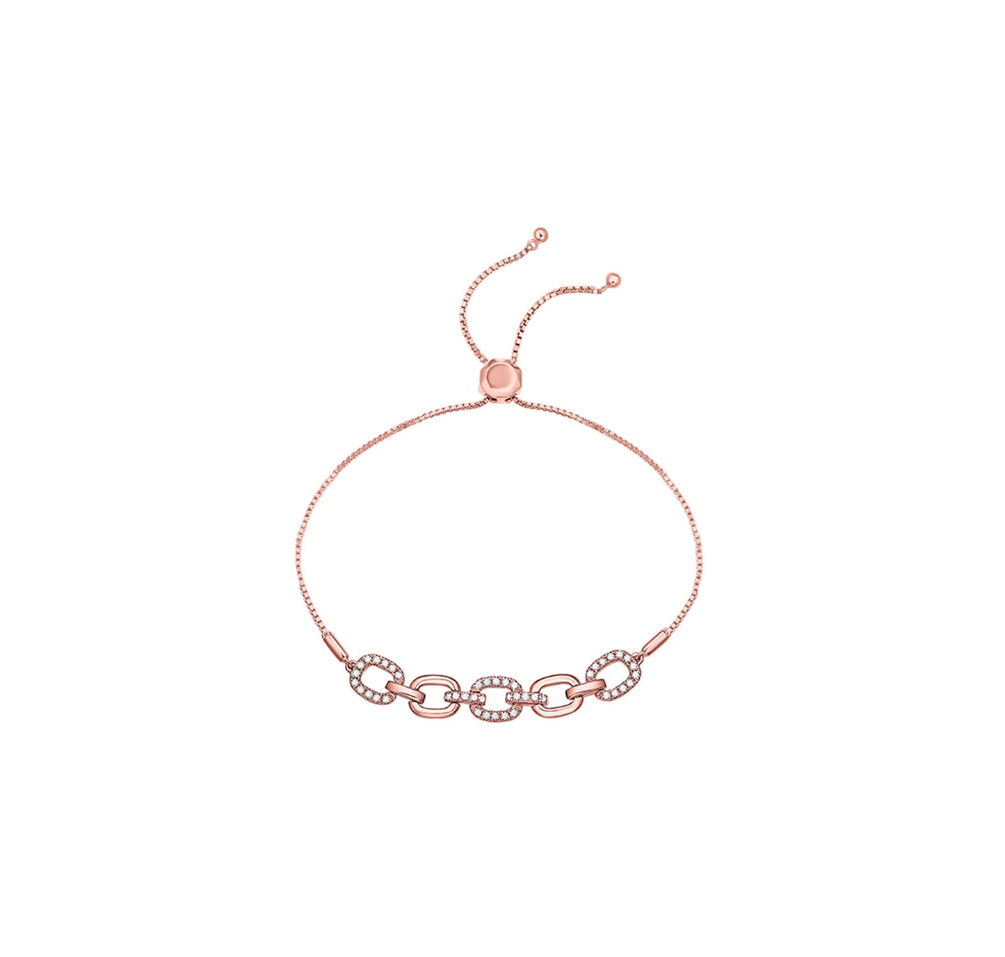 Essentia 0.33 ct Link Bracelet Lab Grown Diamond Bracelet