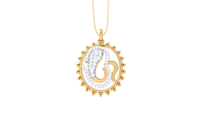Devotional 0.38 ct Lab Grown Diamond Pendant Without Chain