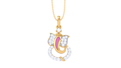 Devotional 0.19 ct Lab Grown Diamond Pendant Without Chain