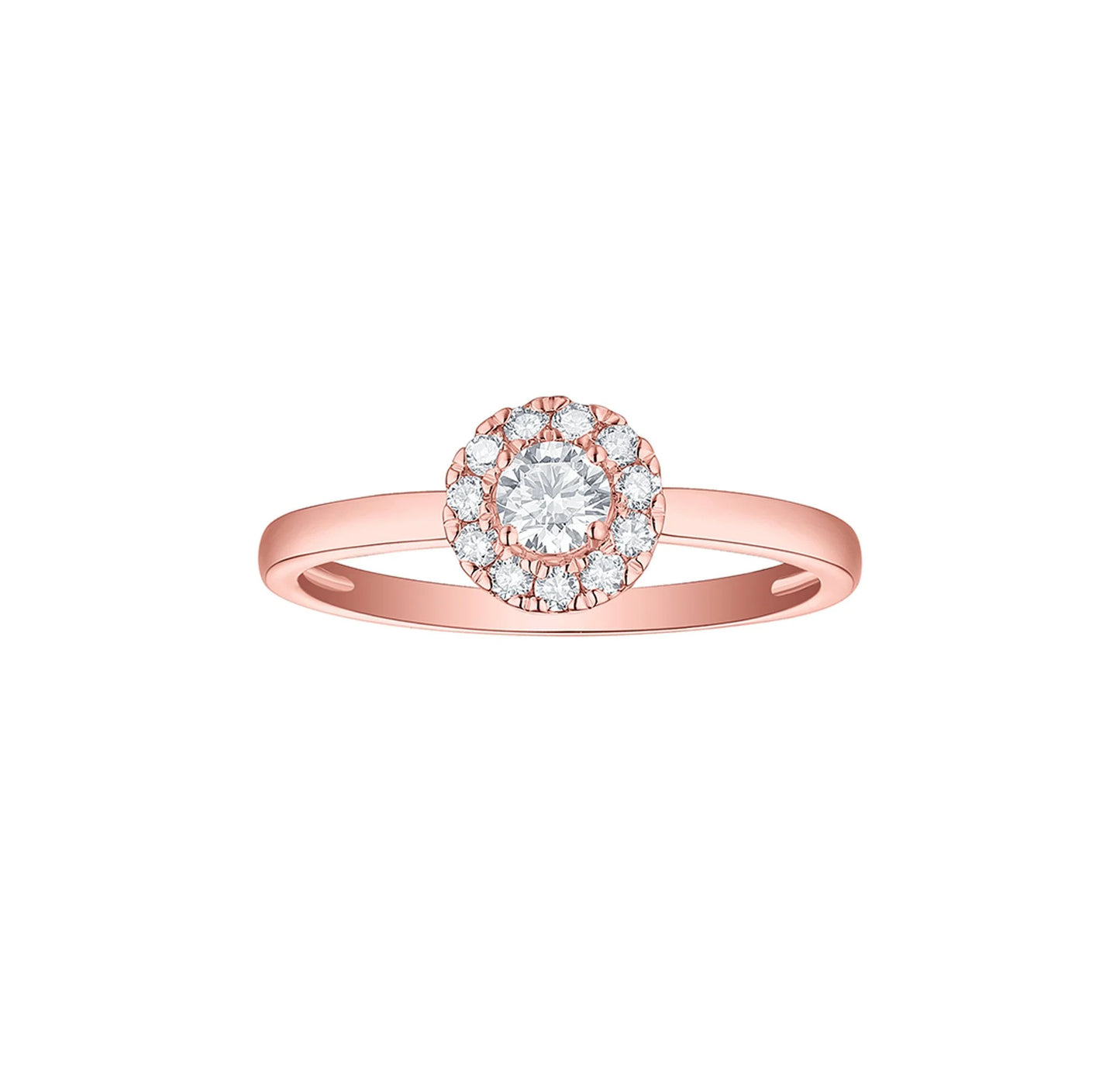 Essentia 0.37 ct Lab Grown Diamond Ring