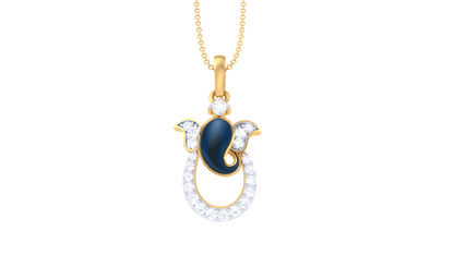 Devotional 0.15 ct Lab Grown Diamond Pendant Without Chain