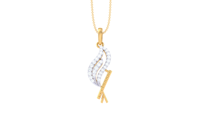 Devotional 0.14 ct Lab Grown Diamond Pendant Without Chain