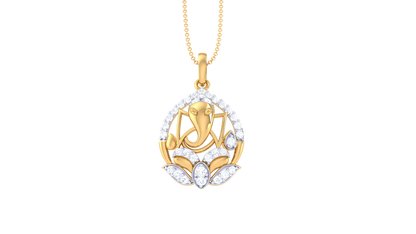 Devotional 0.21 ct Lab Grown Diamond Pendant Without Chain