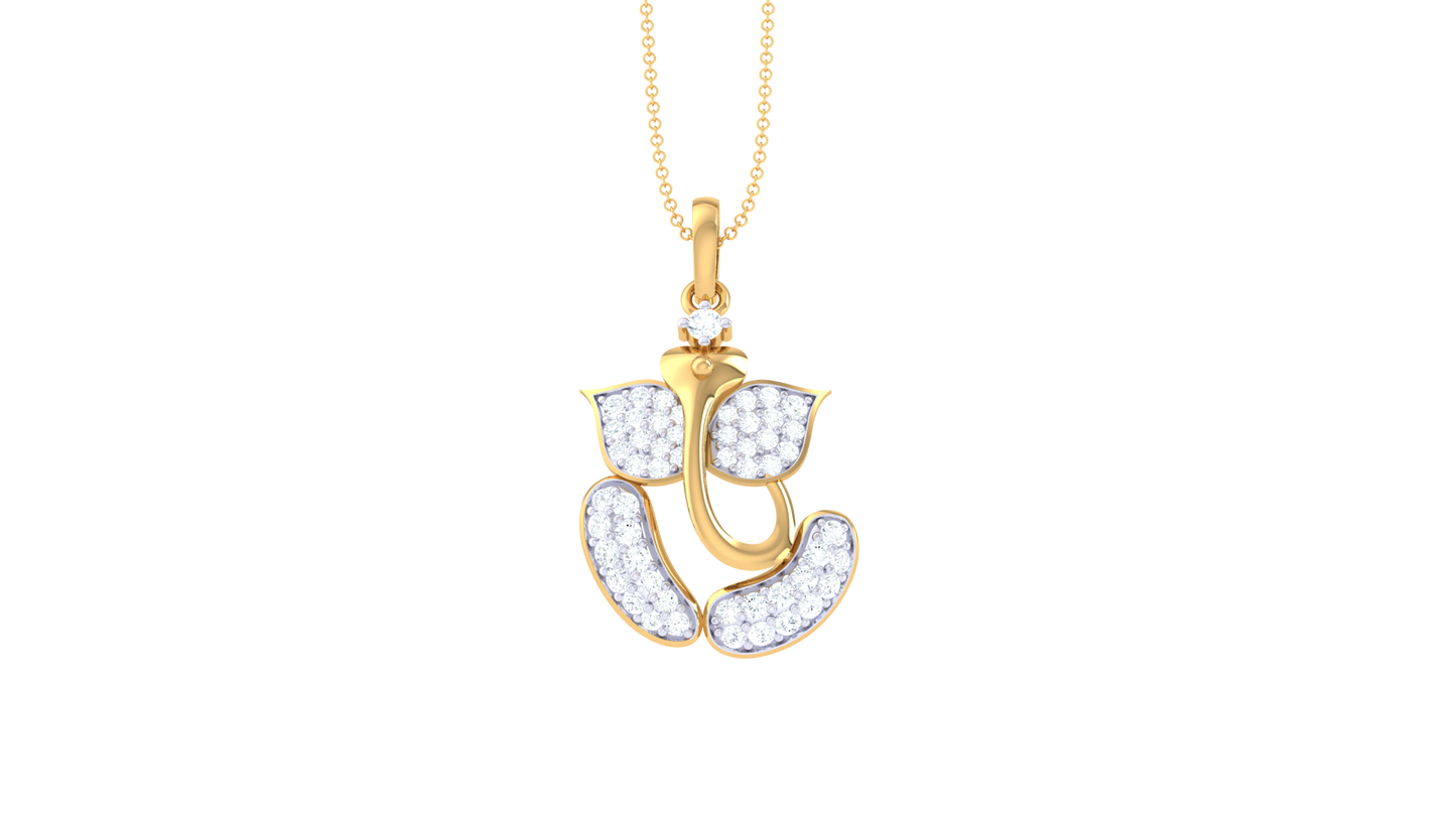 Devotional 0.33 ct Lab Grown Diamond Pendant Without Chain