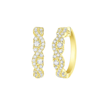 Stellar Sparkle 0.69 ct Lab Grown Diamond Earrings