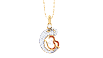 Devotional 0.24 ct Lab Grown Diamond Pendant Without Chain