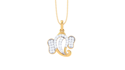 Devotional 0.25 ct Lab Grown Diamond Pendant Without Chain