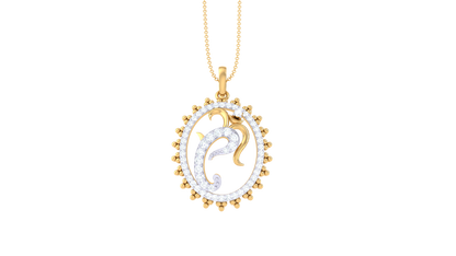 Devotional 0.27 ct Lab Grown Diamond Pendant Without Chain