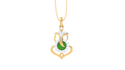 Devotional 0.18 ct Lab Grown Diamond Pendant Without Chain