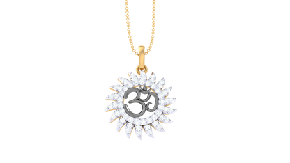 Devotional 0.29 ct Lab Grown Diamond Pendant Without Chain