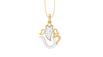 Devotional 0.17 ct Lab Grown Diamond Pendant Without Chain