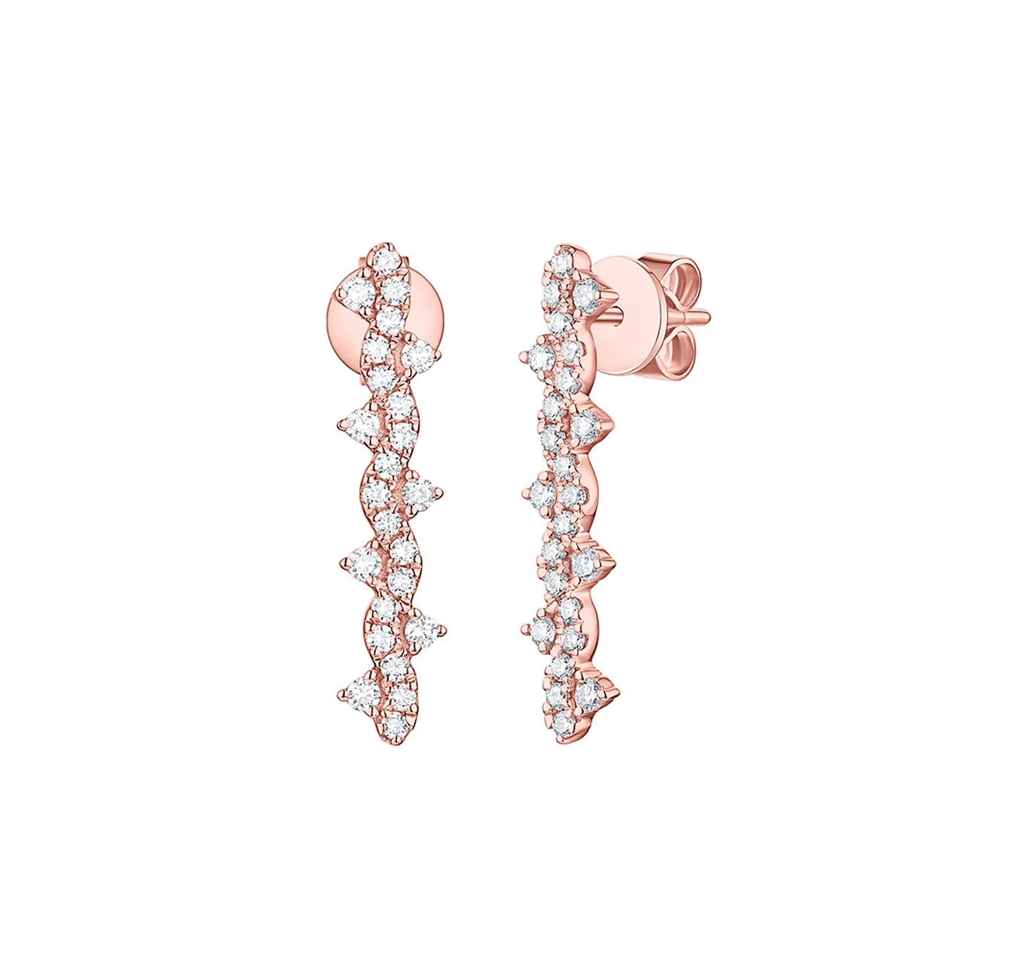 Stellar Sparkle 0.51 ct Lab Grown Diamond Earrings