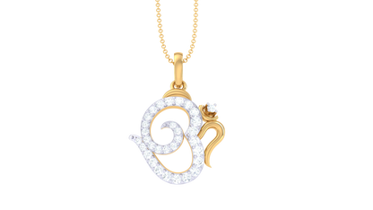 Devotional 0.26 ct Lab Grown Diamond Pendant Without Chain