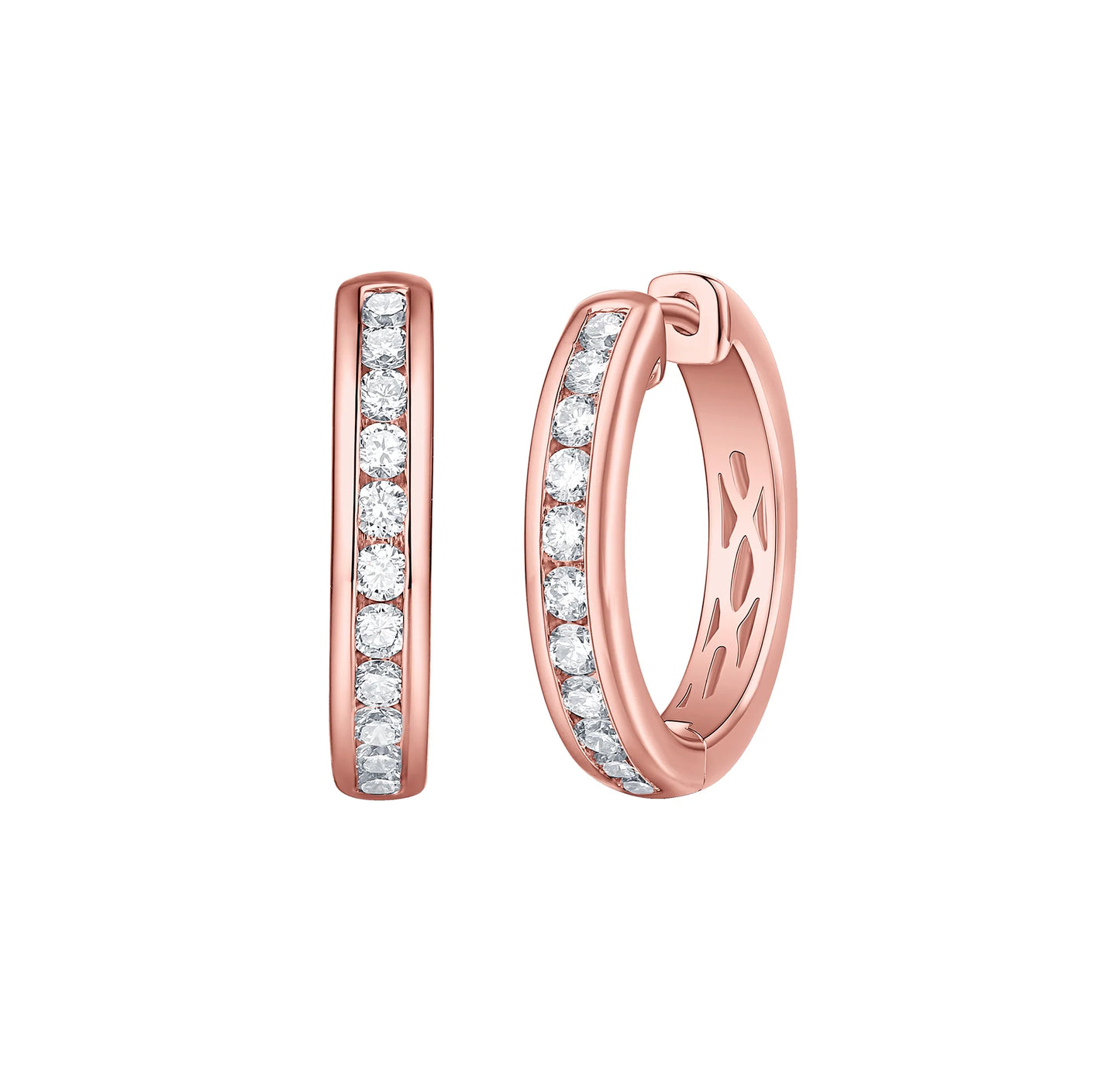 Essentia Channel 0.75 ct Lab Grown Diamond Earrings