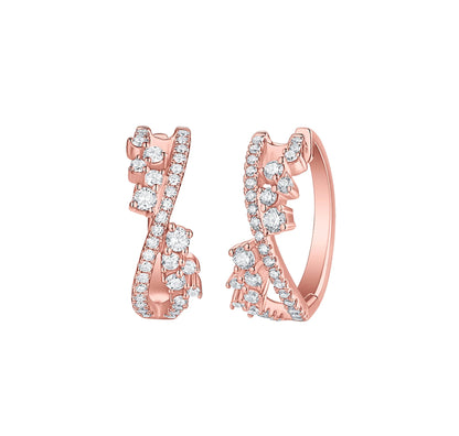 Stellar Sparkle 0.94 ct Lab Grown Diamond Earrings