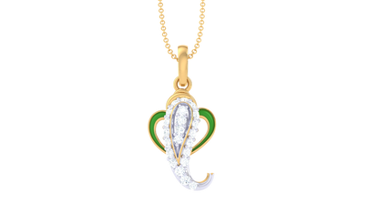 Devotional 0.16 ct Lab Grown Diamond Pendant Without Chain