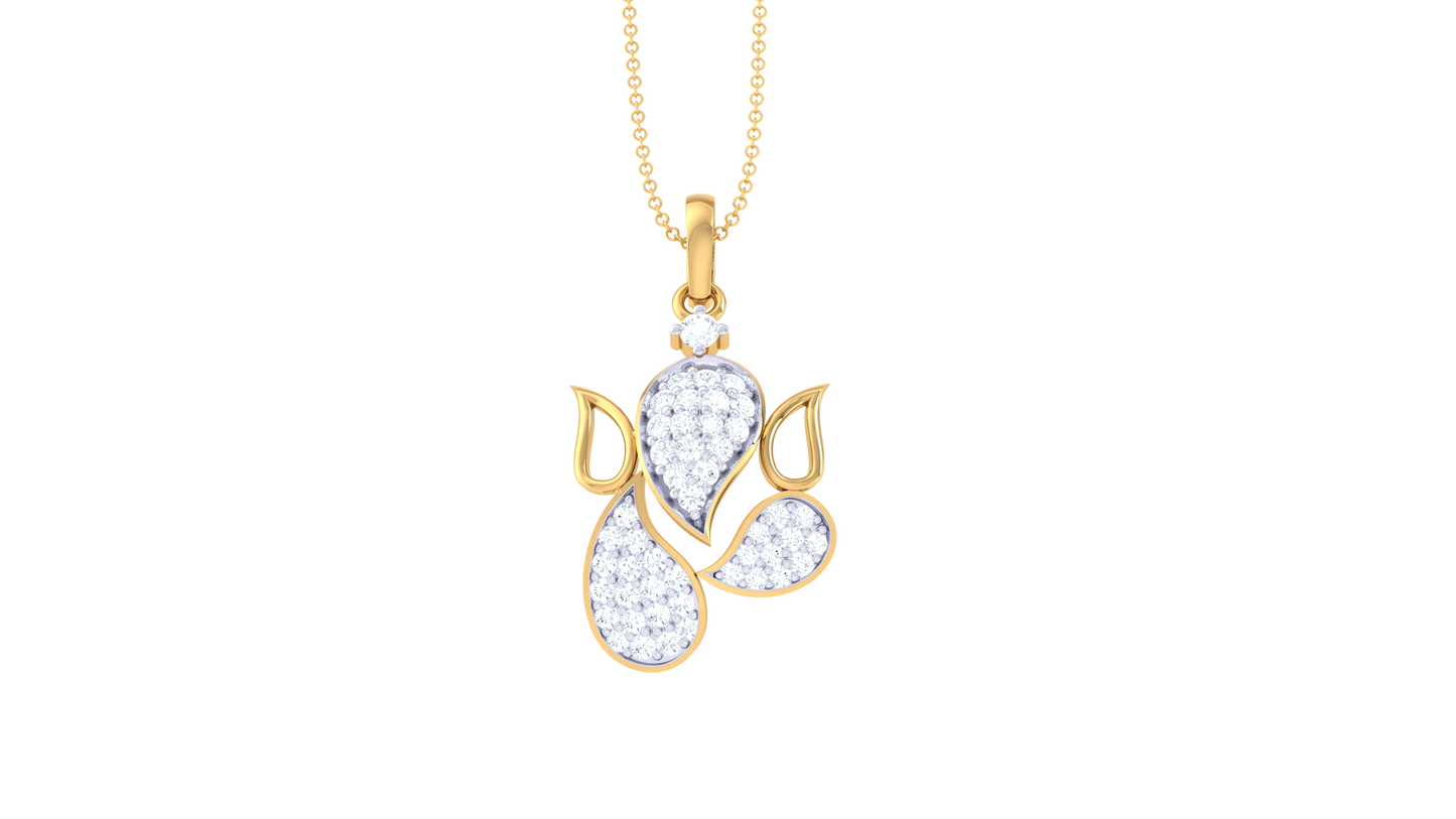 Devotional 0.25 ct Lab Grown Diamond Pendant Without Chain