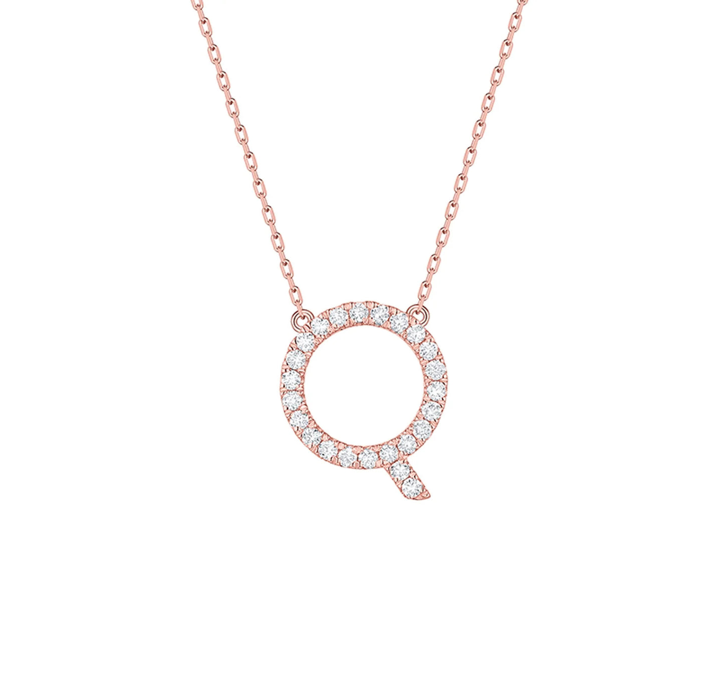 Charm 0.28ct “Q” Lab Grown Diamond Pendant