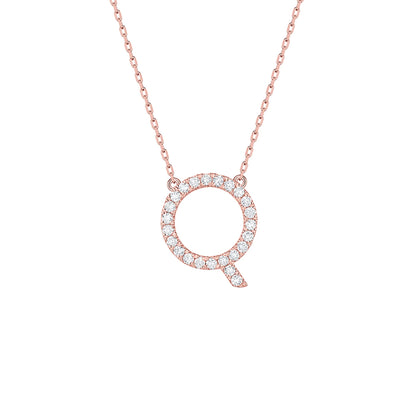 Charm 0.28ct “Q” Lab Grown Diamond Pendant