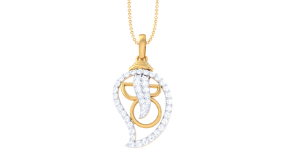 Devotional 0.28 ct Lab Grown Diamond Pendant Without Chain
