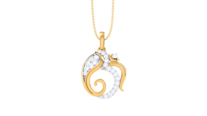 Devotional 0.18 ct Lab Grown Diamond Pendant Without Chain