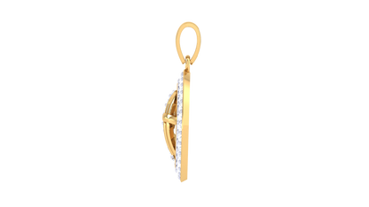 Devotional 0.27 ct Lab Grown Diamond Pendant Without Chain