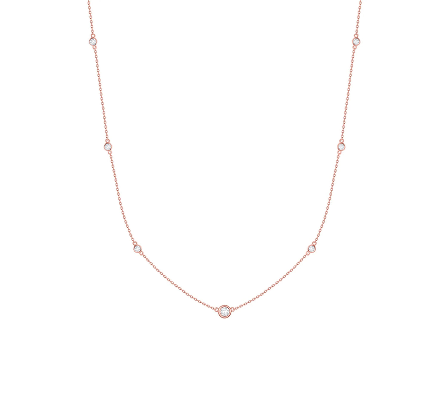 Luminous Link 0.43 ct Lab Grown Diamond Pendant